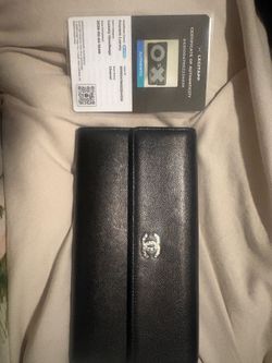 Authentic Chanel wallet with box