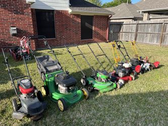 LAWN EQUIPMENT — RUN PERFECT !! SERVICED AND PERFECTLY MAINTAINED !!! START ON 1ST PULL !!