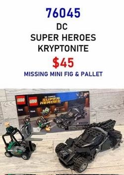 LEGO 76045- DC SUPER HEROES KRYPTONITE