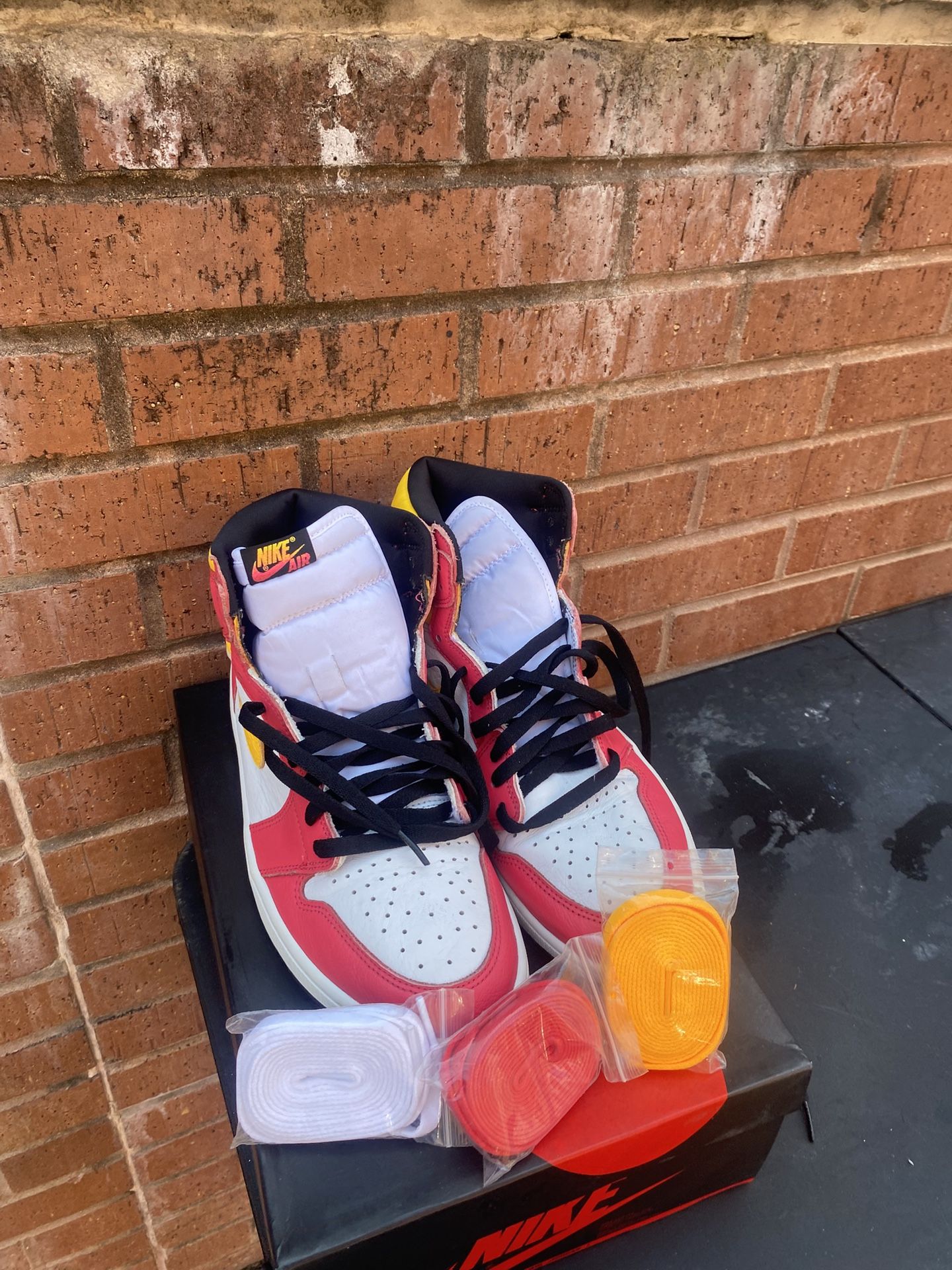 Jordan 1 Light Fusion Red Size 12