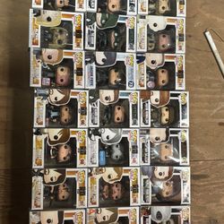 Pop! Funko Lot - The Walking Dead - Arrow - Lost