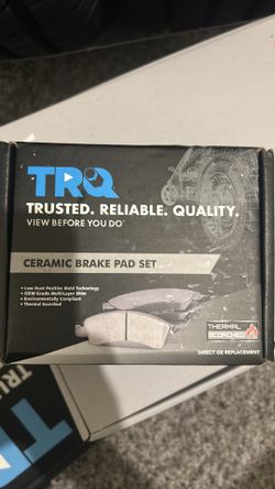 TRQ brake rotars & Break pad set