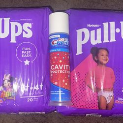 Pull Ups / Kids Tooth Paste 