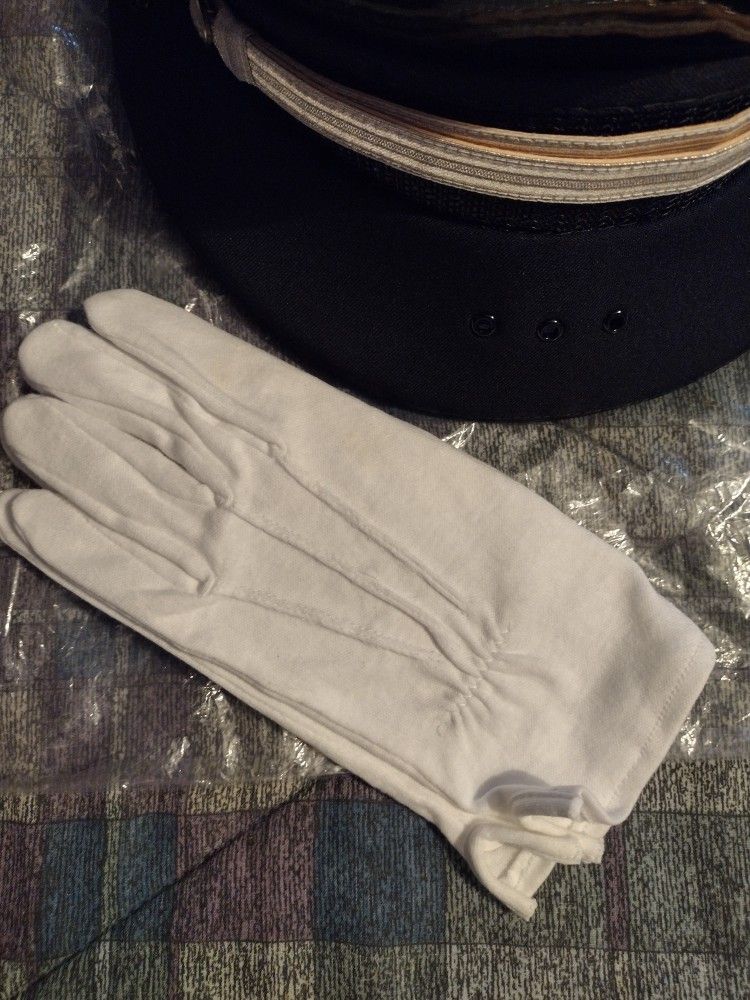 Police 5 Star Cap/Gloves