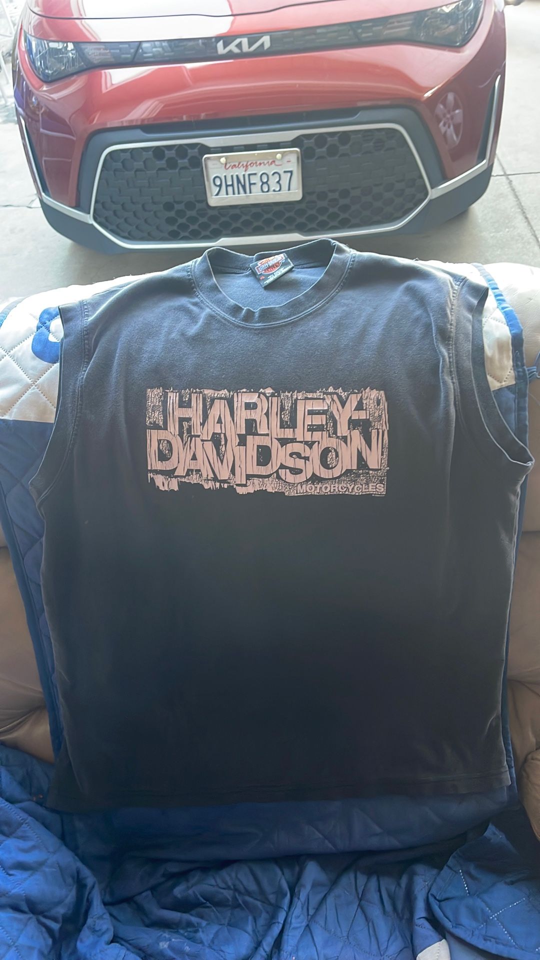 Harley Davidson T-shirt no sleeves