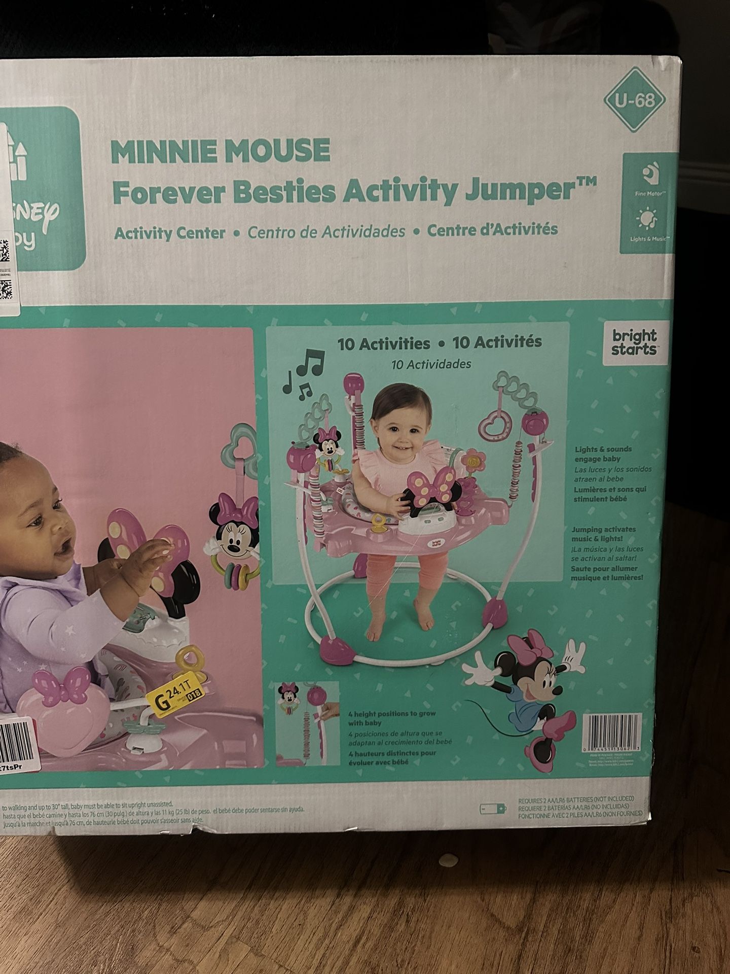 Minnie Mouse Activity Jumper