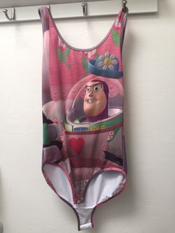 Size large bodysuit Buzz lightyear hot topic bodysuit toy story