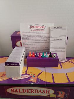 Balderdash the Bluffing Board Game 1995 read Description 