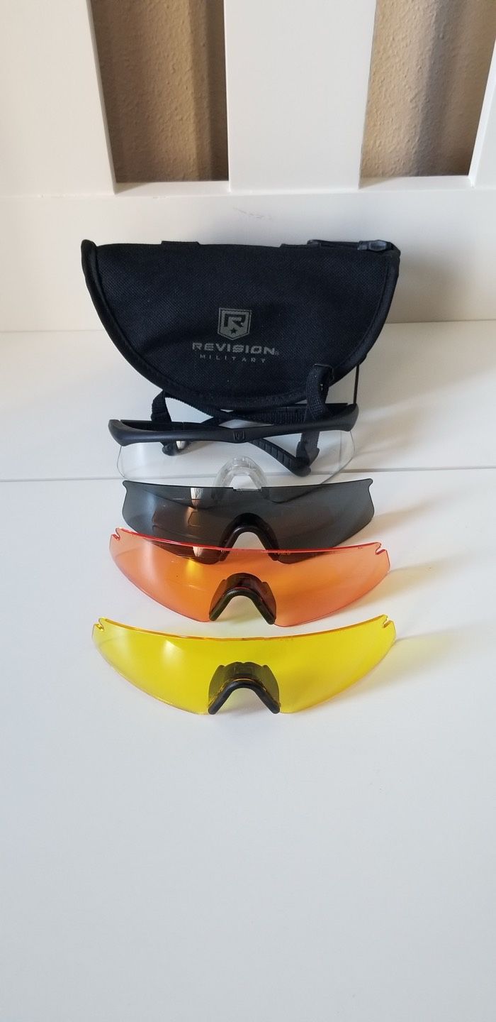 revision sawfly military eyewear like new condition