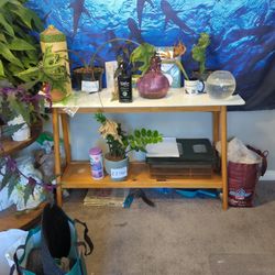Cute Wooden Console Table