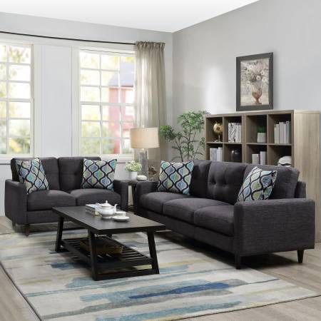 **SALE** New Retro Inspired Sofa and Loveseat Perfect for Small Rooms