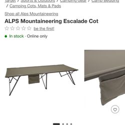 Alps Camping Tent Bed Large Foldable Camping Bed Cod 