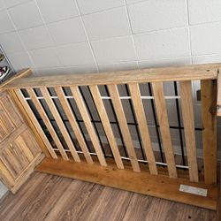 TRUNDLE BED FRAME/HEADBOARD
