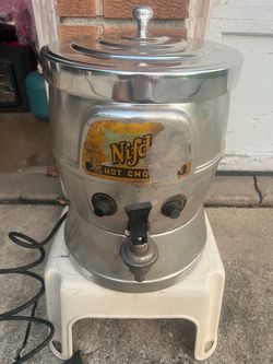 Helmco hot chocolate dispenser