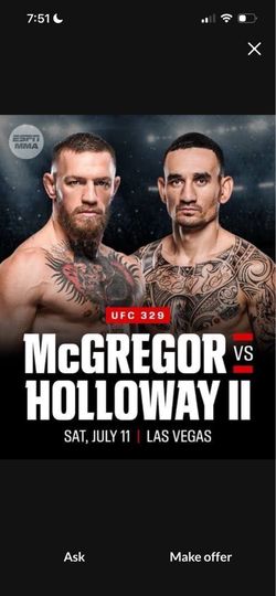 UFC 329 tickets