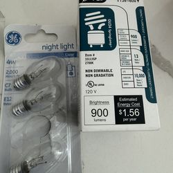 Free New GU24 Light Bulbs