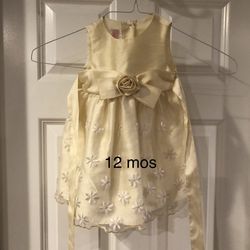 Girls 12 mos formal dress