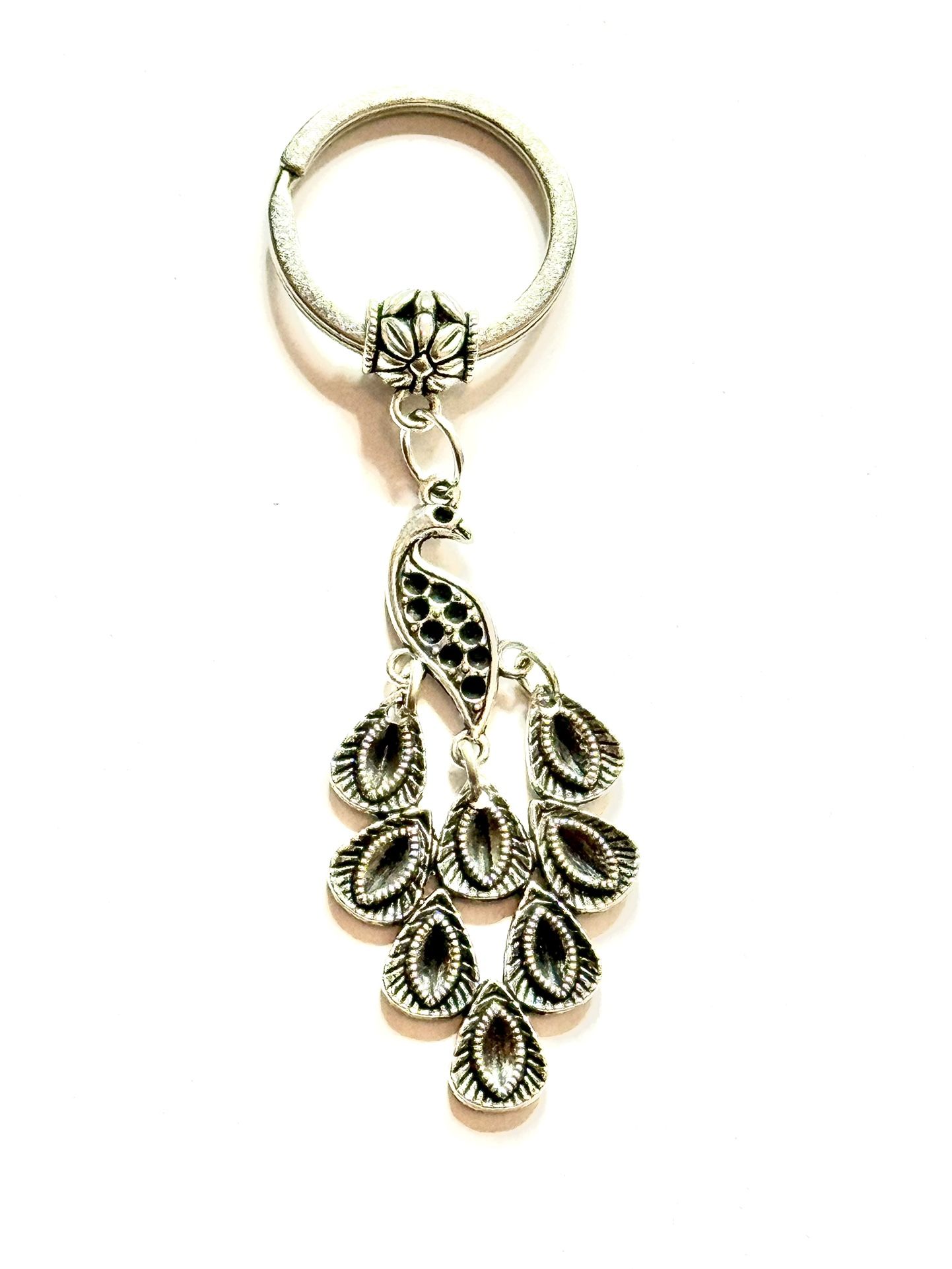 Peacock Keychain