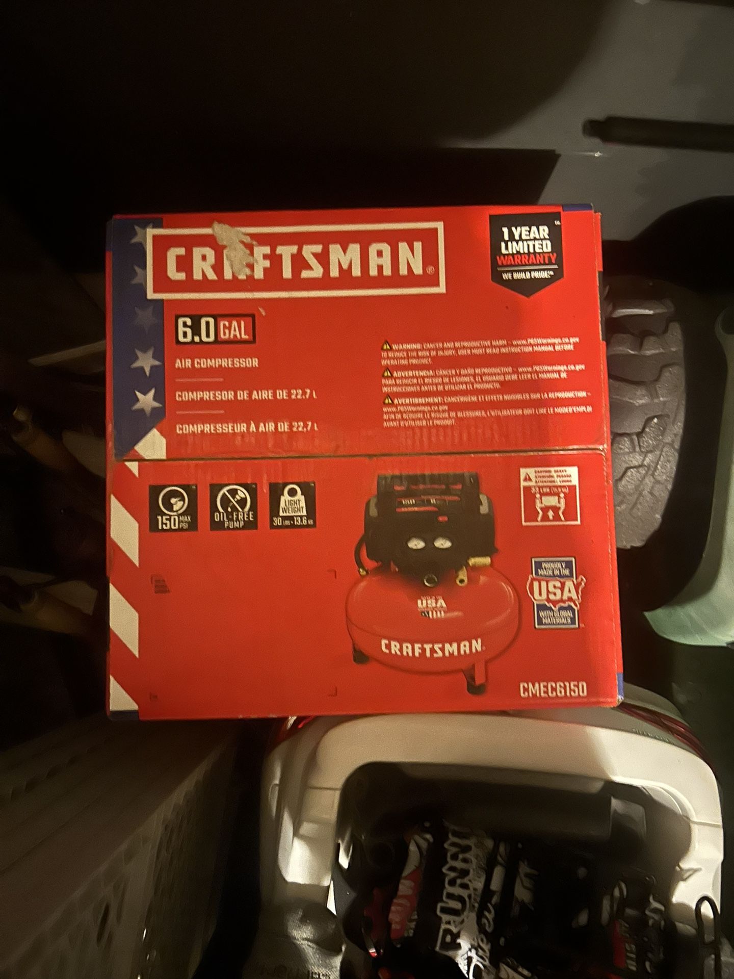 6 Gal Air Compressor 