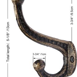 Set Of 2 Wall Hooks