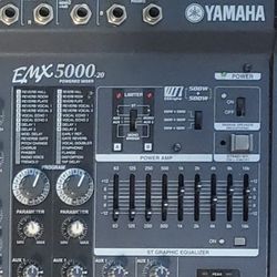 Mixer - Yamaha EMX 5000-20 Powered Mixer 