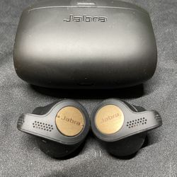 Jabra Elite Active 65t Earbuds – True Wireless Earbuds with Charging Case. Sanitized and tested. In new condition. Over $200 new  All proceeds go towa