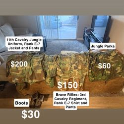 Authentic Vietnam Attire - Army