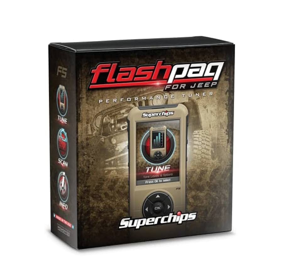 Superchips 3571-JL Flashcal Programmer for 2018-2025 Jeep Wrangler & Gladiator JL