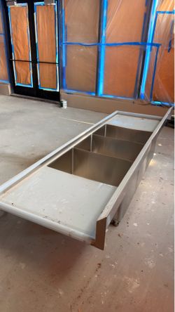 Commercial - 3 Compartment Sink