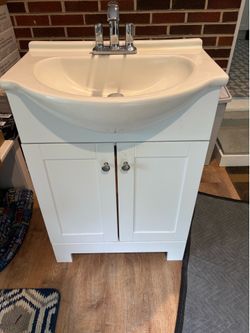 Bathroom Vanity with Faucet
