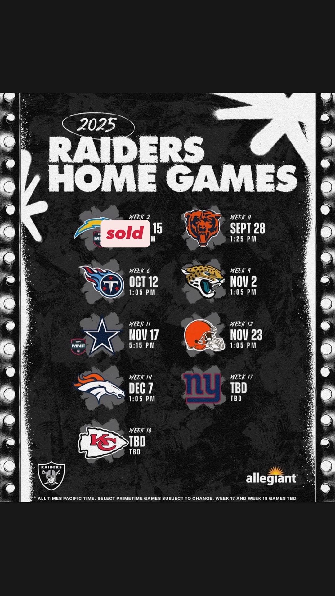 Raider Tickets