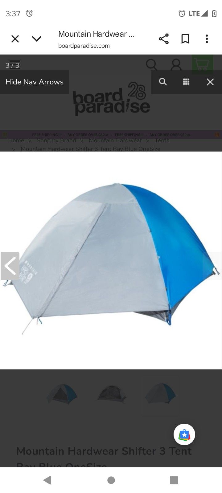 Mountain Hardcore Tent