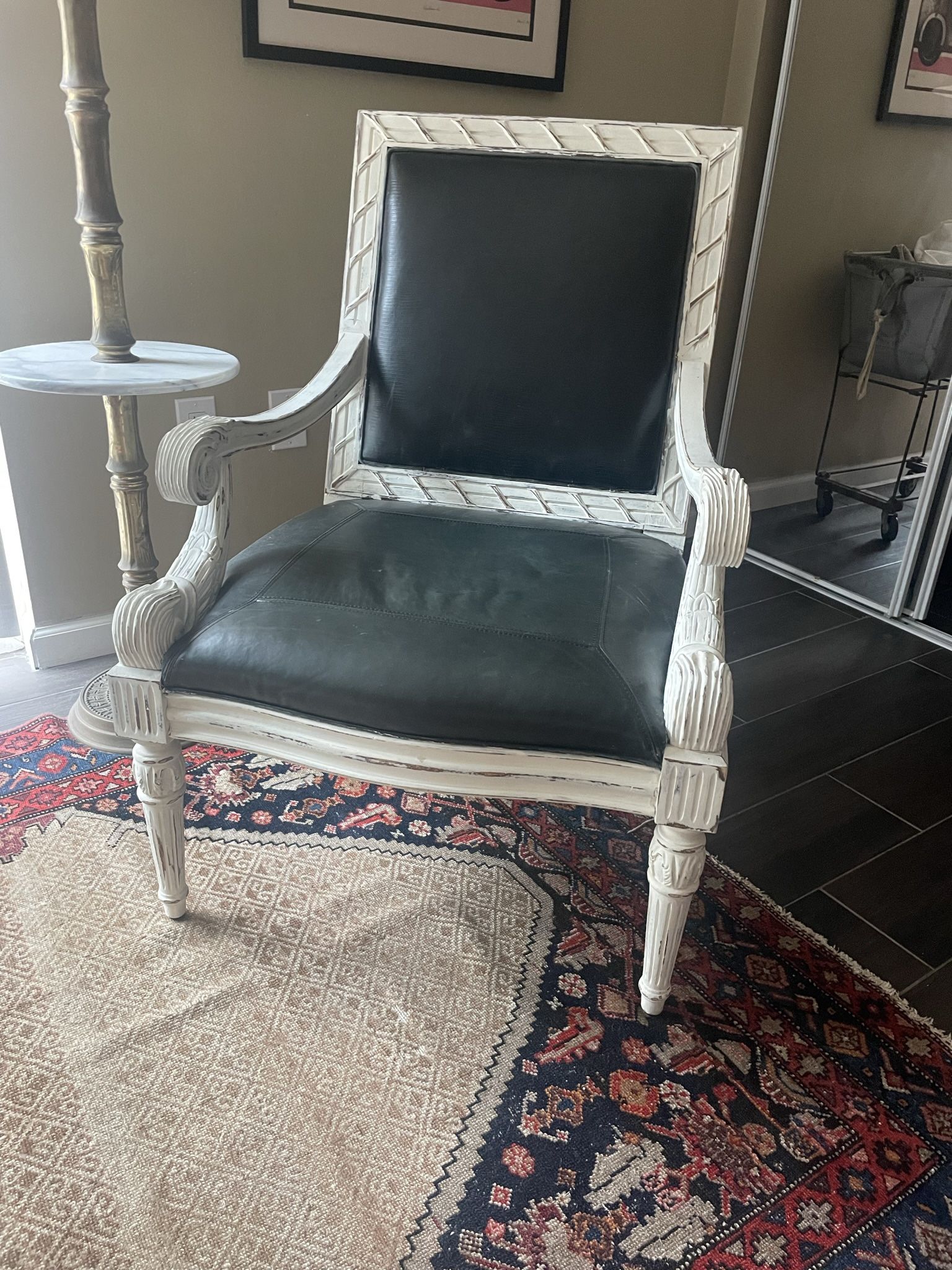 Huge Refinished Armchair 