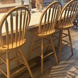 3 Matching Barstools 