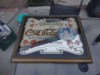 Coca-Cola Vintage Advertising Mirror