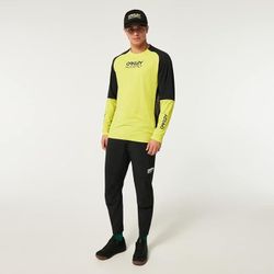 Oakley Factory Pilot Mtb Ls Jersey II Black/Sulphur NWT