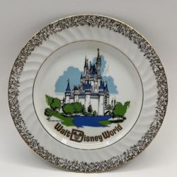 Walt Disney World Plate. Made in Japan