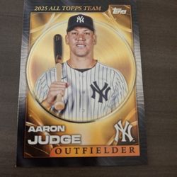 2026 Topps Series 1 Aaron Judge 2025 All Topps Team