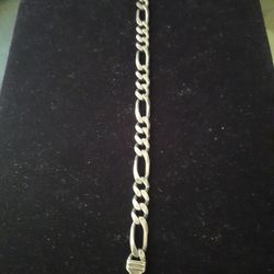 Sterling Silver Link Bracelet 