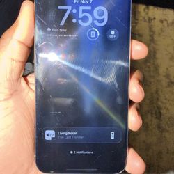 Used iPhone 15 Pro max (256GB) (lightly cracked at the top)