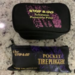 Motorcycle or Auto Tire Flat Kits