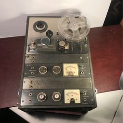 Vintage Akai M-8 Cross Field Vacuum Tube Reel To Reel Tape