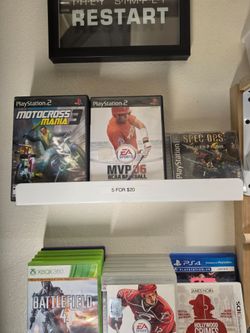 Different video games 5 for $20