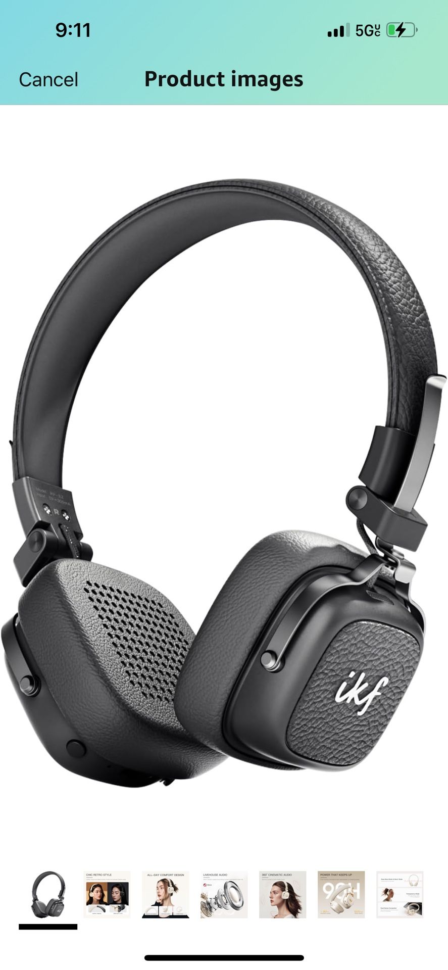 IKF Retro Headphones
