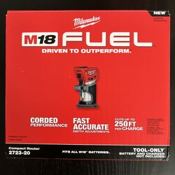Milwaukee M18 Fuel Brushless Compact Router