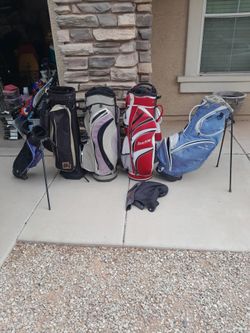 5 different Golf Bags $10-$20 each See All Photos Read Description
