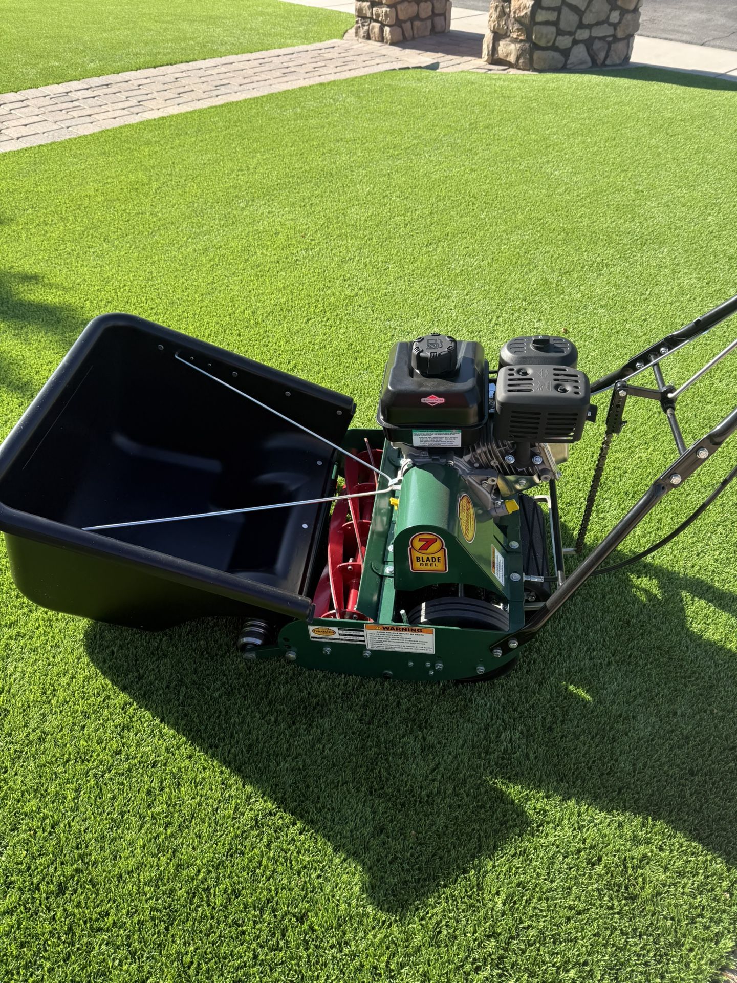 20” Seven Blade California Trimmer Reel mower