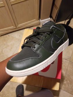 Nike Dunk Low Retro PRM Size 9.5 "SEQUOIA / OREWOOD BROWN"