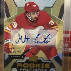 Hockey Card Matthew Coronato Autograph 92/99