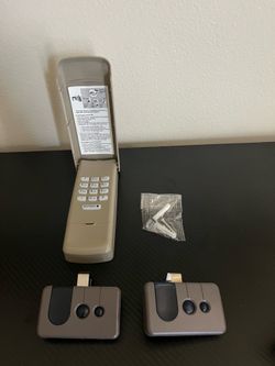 New set of 2 Remote Garage Opener and Universal Keypad